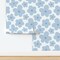 Floral Retro Groovy Daisies Y2K Pastel Flower Custom Removable Wallpaper by Spoonflower Peel & Stick Wallpaper 2FT Wide
